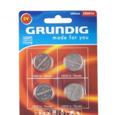 Grundig, Lithium CR2016, 3V, 4 stk.